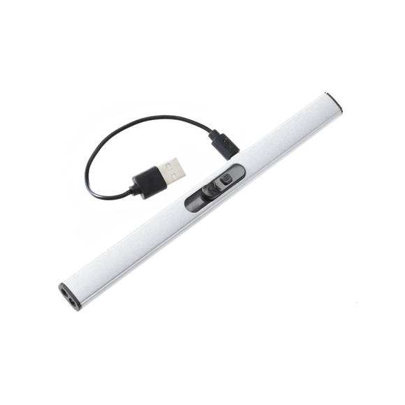 NEW CREATIVE GIFTS INTERNATIONAL flameless lighter in silver - Picture 2 of 3